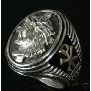 Prince of Peace sterling silver ring