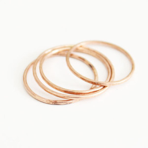 Dainty Gold Ring - Tiny Gold Ring - Tiny Stacking Ring - Midi Ring - Gold Delicate Ring - Tiny Midi Ring - Handmade Thin Gold Ring