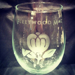 Fleetwood Mac Wine Glass