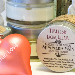 Facial Cream, Summer's Skin Timeless, All Natural, Handcrafted