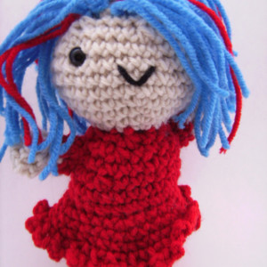 Crochet Amigurumi Plush Toy Doll