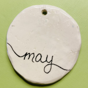 May birth flower pendant 