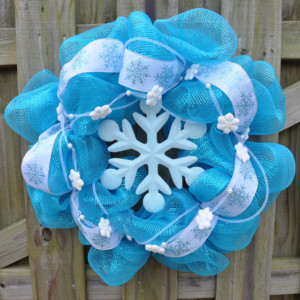 Snowflake Winter Wreath