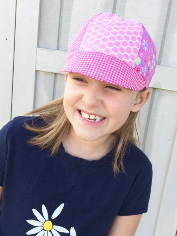 Kid's Hat - The Baseball 6 Cap for Girls - Reversible Cap for Girls - Child Hat