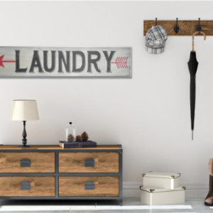 Laundry Sign - Laundry Room Sign - Farmhouse Decor -  Farmhouse Laundry Sign - Laundry Room Decor - Fixer Upper Decor - Wood Laundry Sign