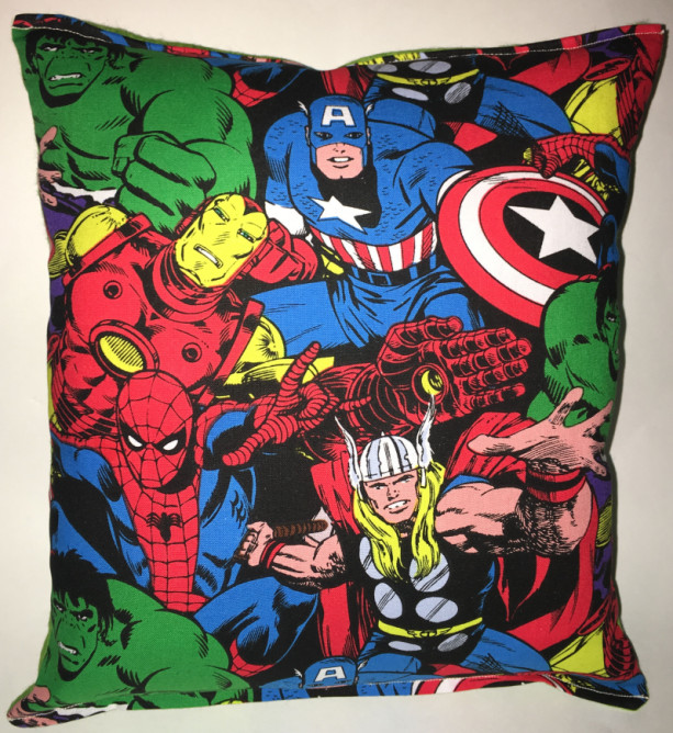 Marvel Pillow Hulk , Iron man , Captain America ,Spider-Man , Avengers Pillow 