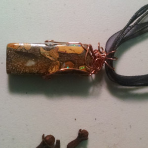 Boulder Opal Pendant necklace