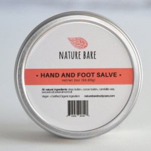 Hand and Foot Salve - Vegan, Organic and All Natural Hand & Foot Salve