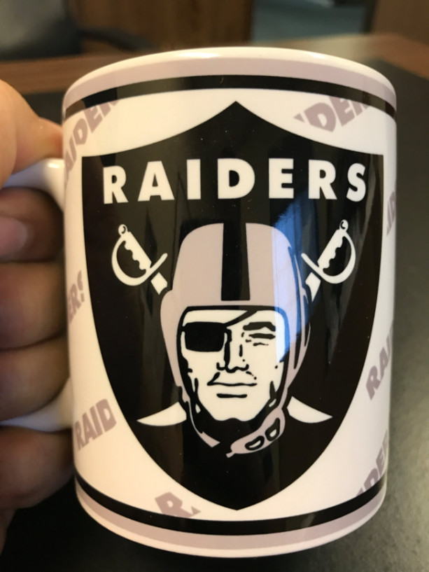Custom Made Oakland Raiders 11oz Coffee Mug