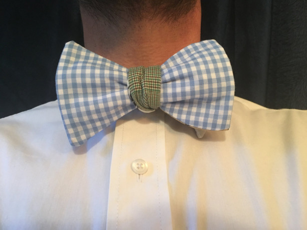 Blue gingham bow tie, tan bow ties, floral bow tie, self tie bow ties, reversible bow ties, magnet ties, groomsmen ties, wedding accessories