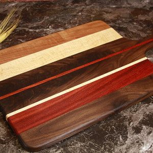Handcrafted Long Handled Wood Cutting Board, Charcuterie, Serving Board