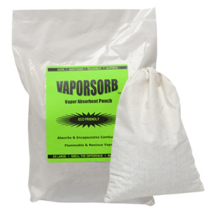 VAPORSORB Reusable Vapor Eliminator Pouch: Absorbs Solvent & Gas Fumes in 150 Sq. Ft. 