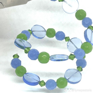 Blue green Memory wire 