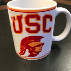 Custom Made USC Trojans Coffee Mug