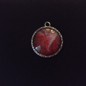 Silver plated pendant