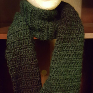 Scarf - Black and Green