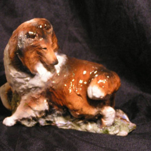  Hevener Collectible Collie Dog Figurine
