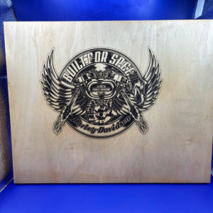 Built for speed Harley- Davidson wall decor