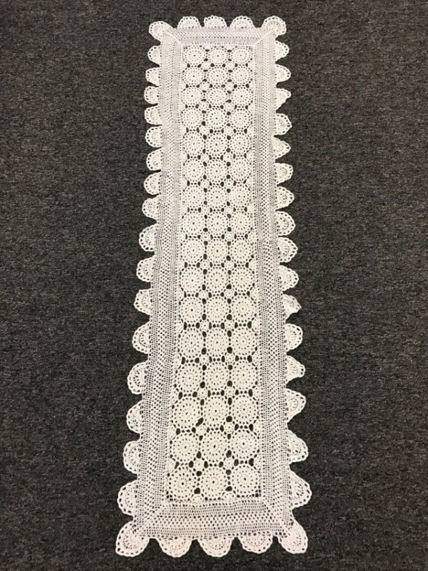 Table Runner Handmade Cotton 15x52