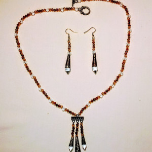 American made Necklace and Earring set
