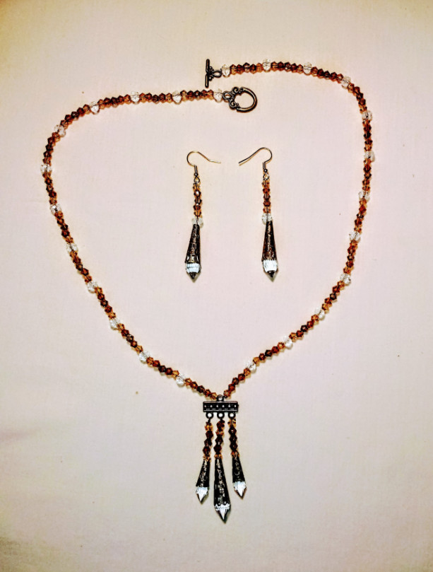 American made Necklace and Earring set