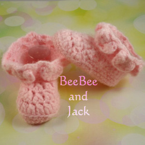 Fairy Baby Booties 0-3 Months