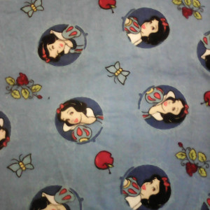 Baby Blanket Snow White Double Sided Flannel