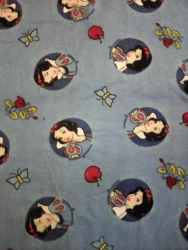 Baby Blanket Snow White Double Sided Flannel