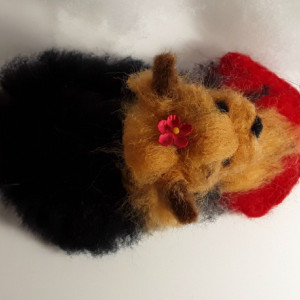 Felted Wool Yorkshire Terrier
