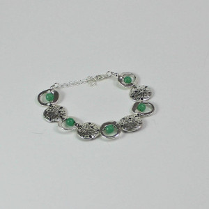 Green Aventurine and Sea Turtle Jewelry Set