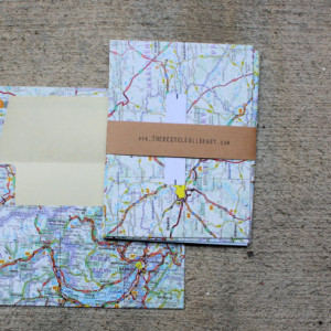 Europe Envelopes & Notecard Set - Maps - Set of 5