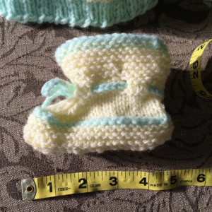 Baby Hat and Bootie Set 