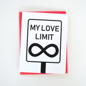 My Love is Infinite Greeting Card