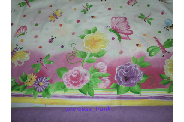 NEW Handmade Daisy Kingdom Garden Floral Border Dress Custom Size 12M-14Yrs