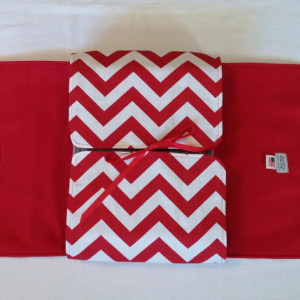 Red Chevron 9x13 Casserole Carrier, Free Shipping, Made in America