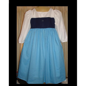Ariel Land dress(-----)Disney Themed and Custom sized(-----)Sizes 2T to girls size 8