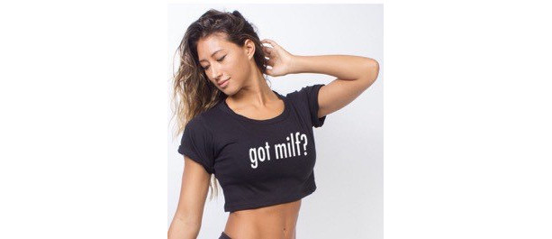 Got milf? crop top