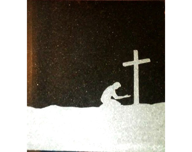 "Prayer at the Cross" Memorial Plaque