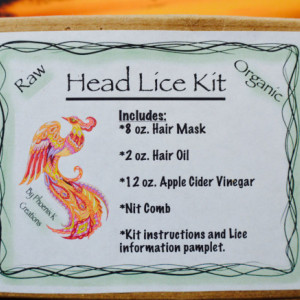 Complete Head Lice Kit-Organic & Raw