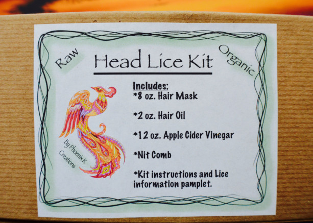 Complete Head Lice Kit-Organic & Raw