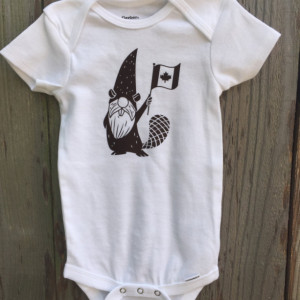Oh Canada!   Canuck Onesie for Babies