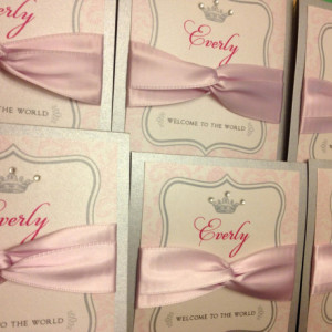 Deposit for Prince/Princess baby shower invitations