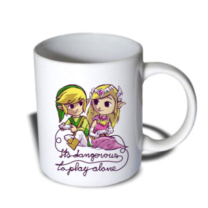Its dangerous to play alone Legend of Zelda Mug 11 oz Ceramic Mug Coffee Mug