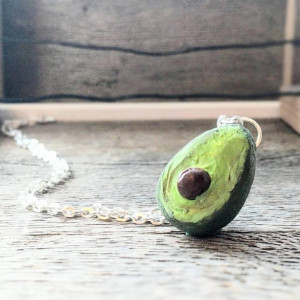 Avocado Necklace • Friendship Necklace • Gifts for Young Adults • Millennial Gifts • Funny Friendship Gift • Hilarious Gift for Friends