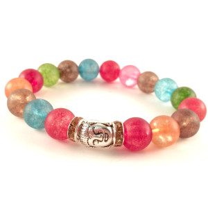Rainbow buddha bracelet 