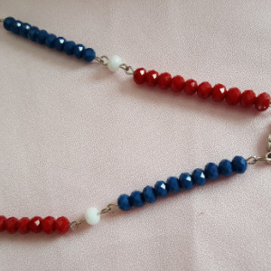 Rosary Beads -Patriotic Travel