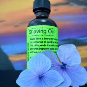 Shaving Oil-Raw & Organic-2 Oz.