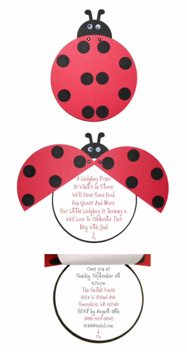 Lady invitations for birthday party or baby shower- (Quantity 20)