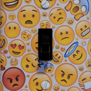 Emoji Light Switch Cover