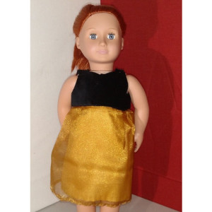 Custom design a dress - 18" doll clothes - Hand sewn, heirloom quality